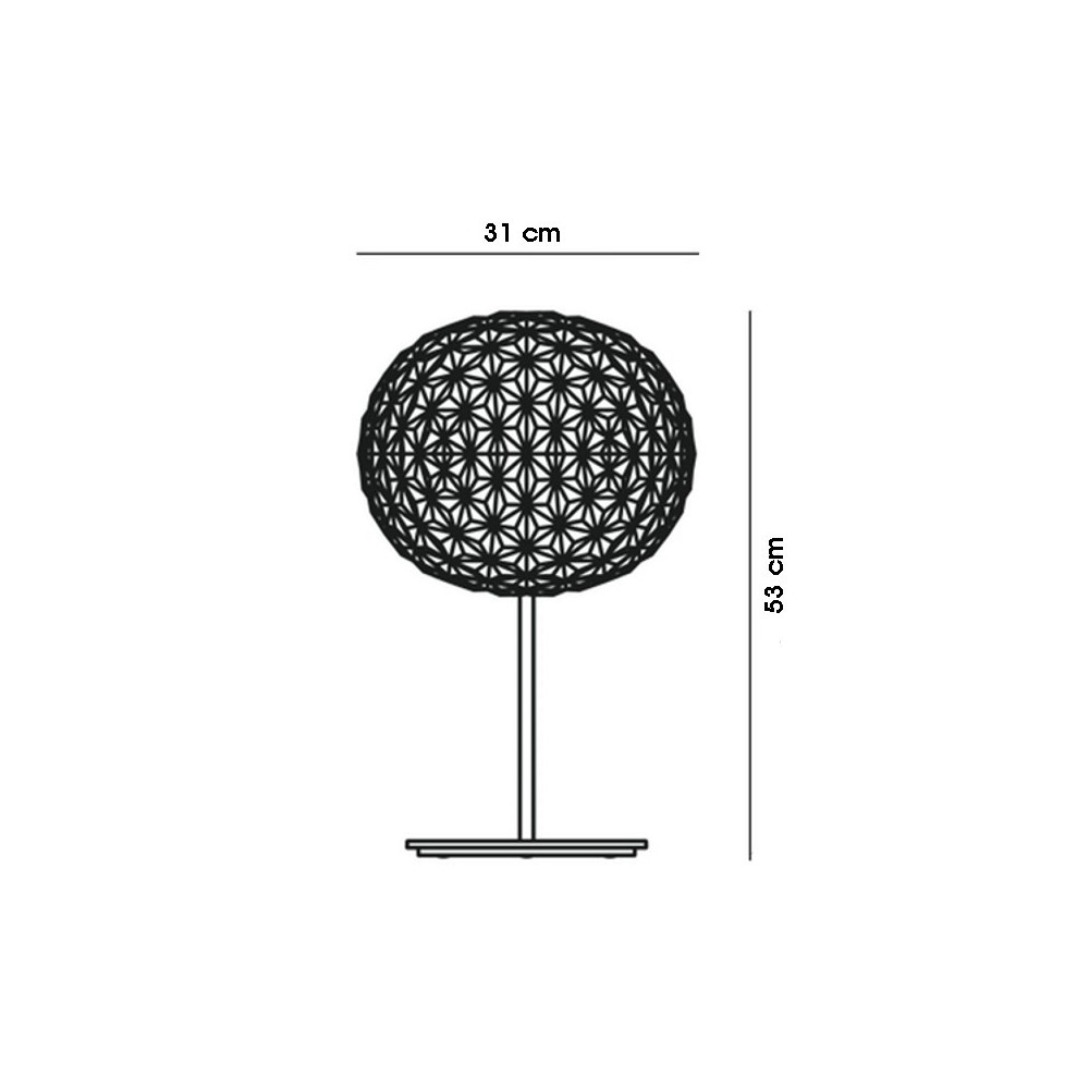 Planet Fumè Lampada da Terra Kartell – Cocolumo