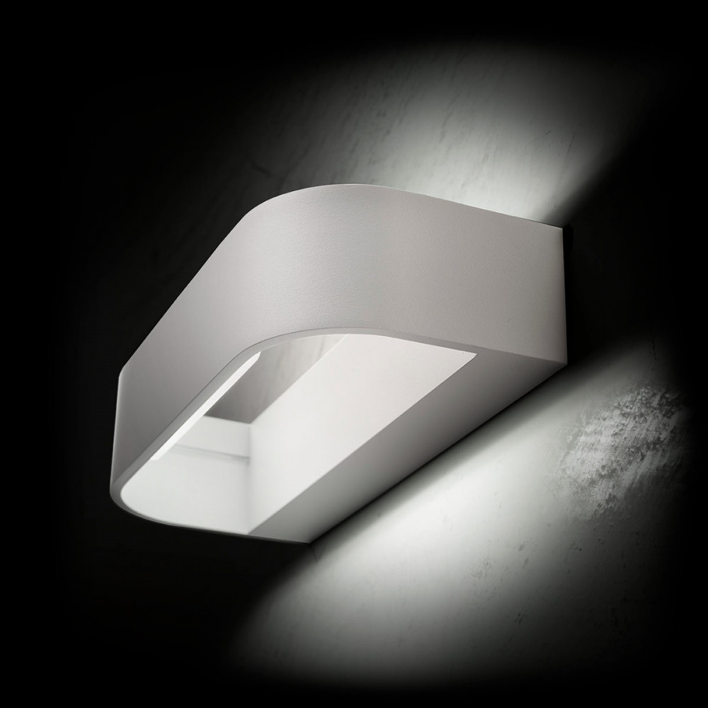 DECORATIVE LINEA LIGHT BOX_W2 LAMPADA LED BIDIREZIONALE DA PARETE