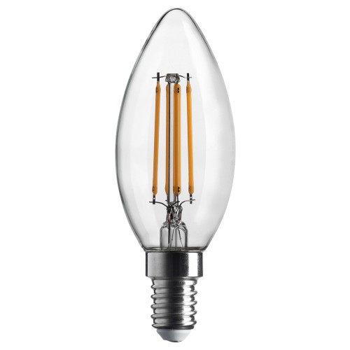 Lampadina Led E14 oliva 4,5w 2700k